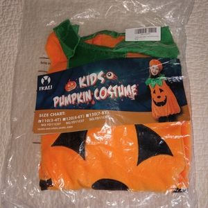 Kids Pumpkin Halloween Costume